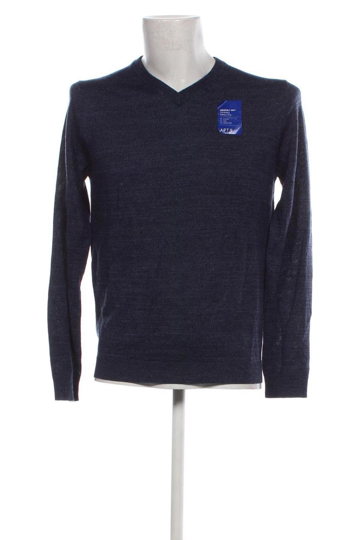 Herrenpullover Apt.9, Größe M, Farbe Mehrfarbig, Preis 19,99 €