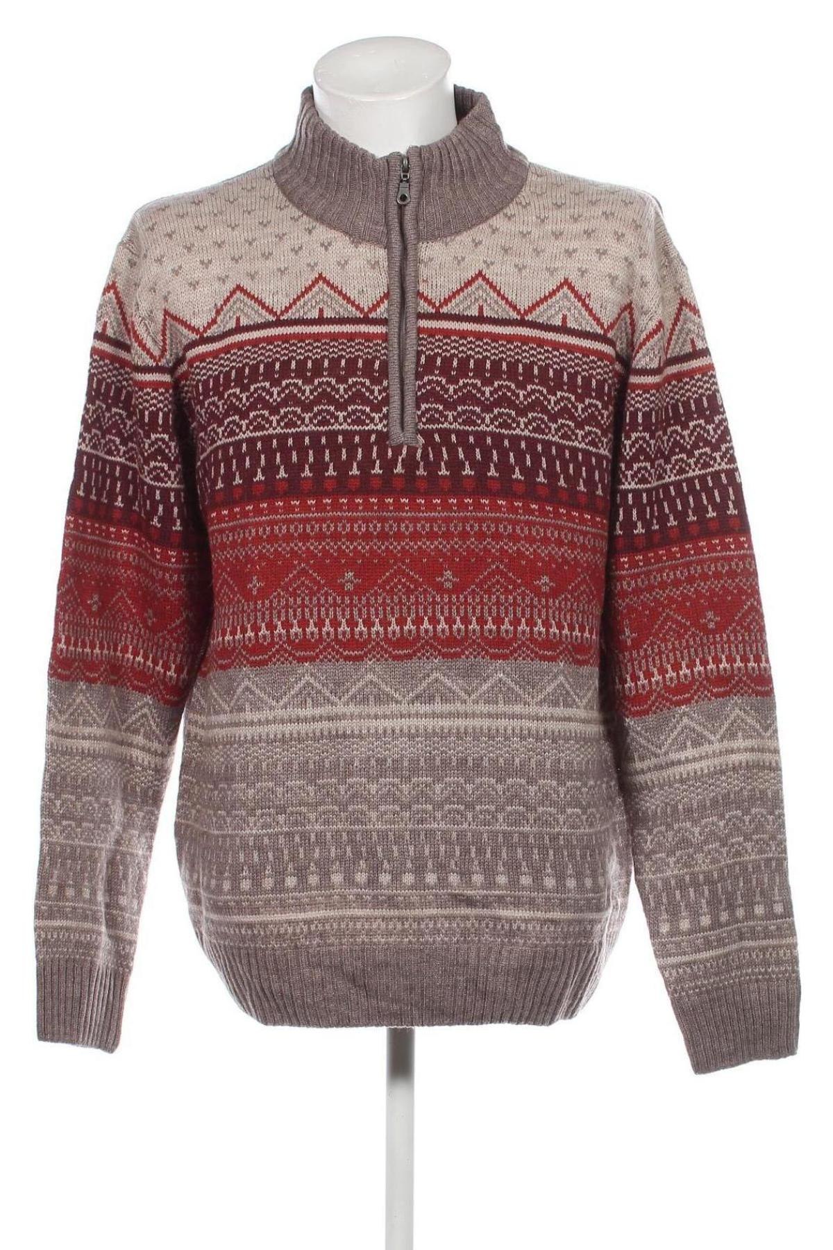 Ανδρικό πουλόβερ Atlas For Men, Μέγεθος 3XL, Χρώμα Πολύχρωμο, Τιμή 12,56 €