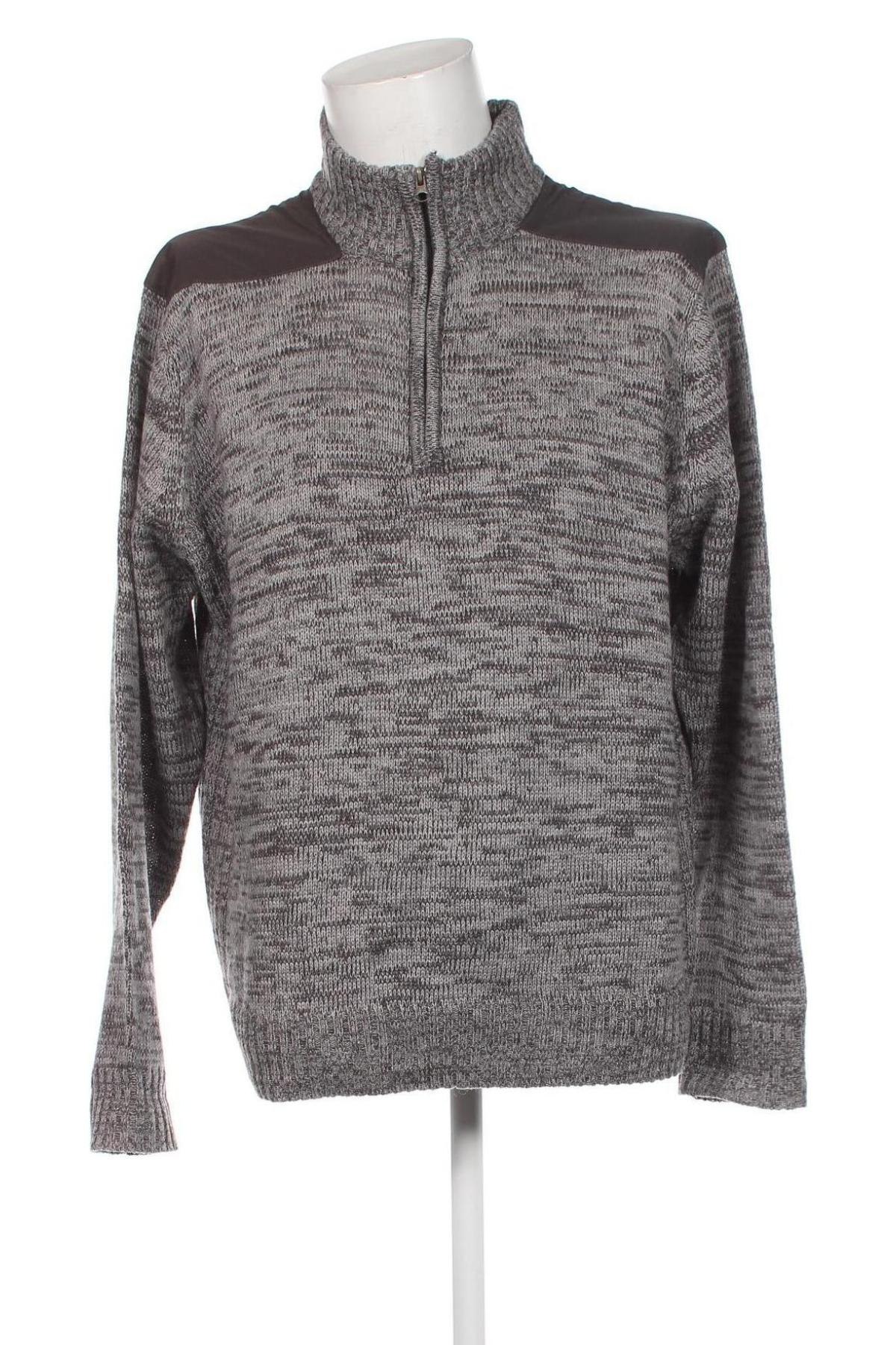 Ανδρικό πουλόβερ Atlas For Men, Μέγεθος 3XL, Χρώμα Γκρί, Τιμή 12,56 €