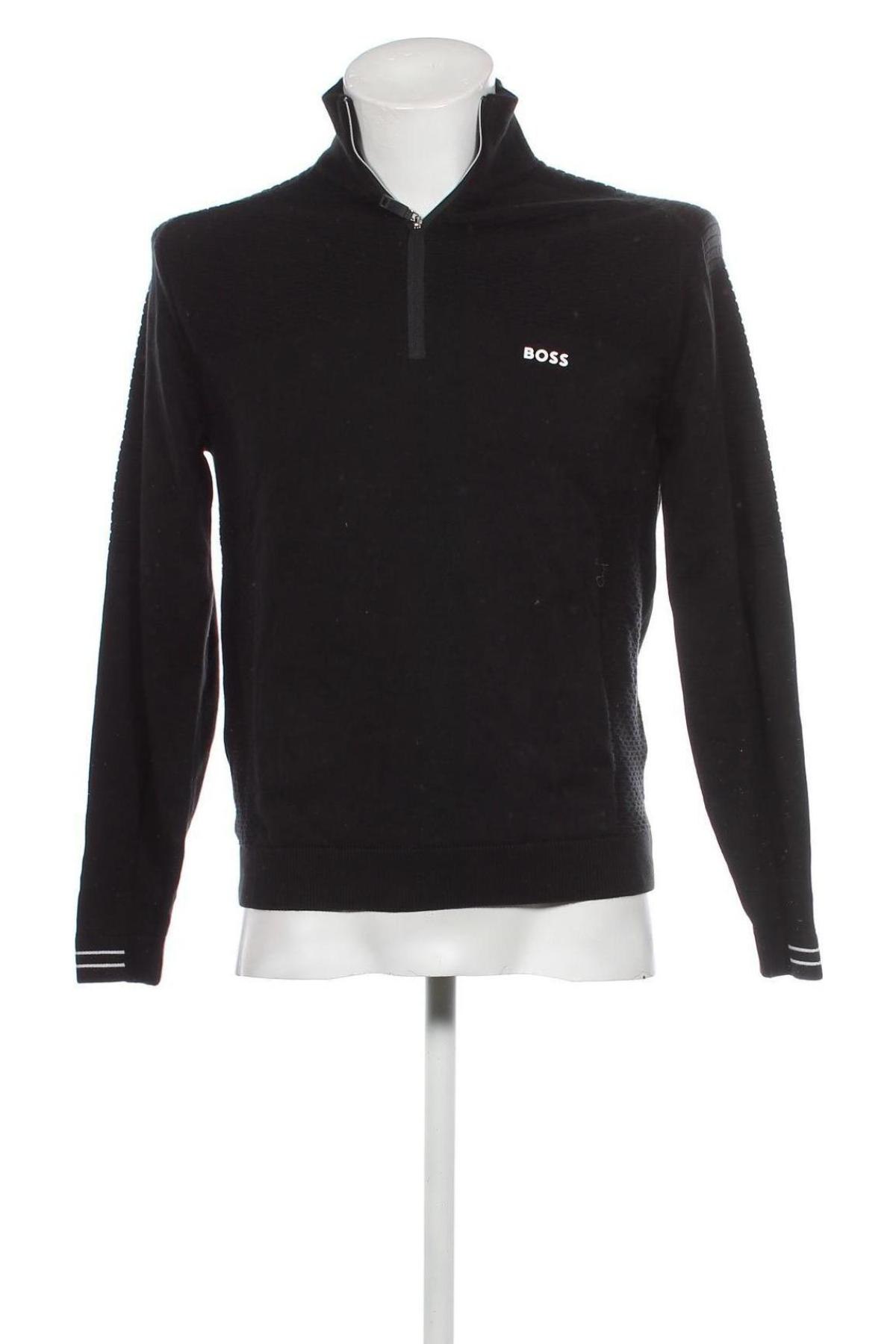 Herrenpullover BOSS, Größe S, Farbe Schwarz, Preis 130,93 €