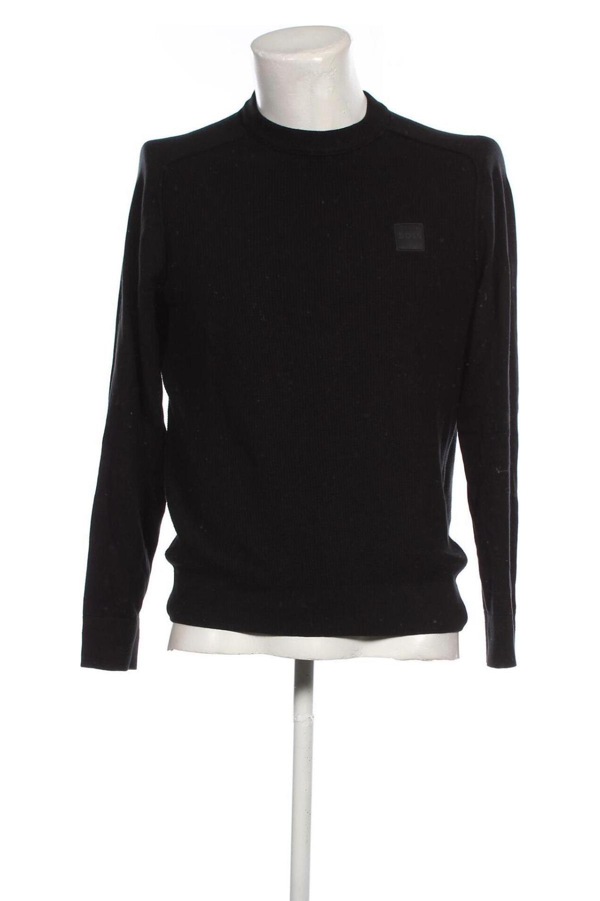 Herrenpullover BOSS, Größe M, Farbe Schwarz, Preis 58,92 €