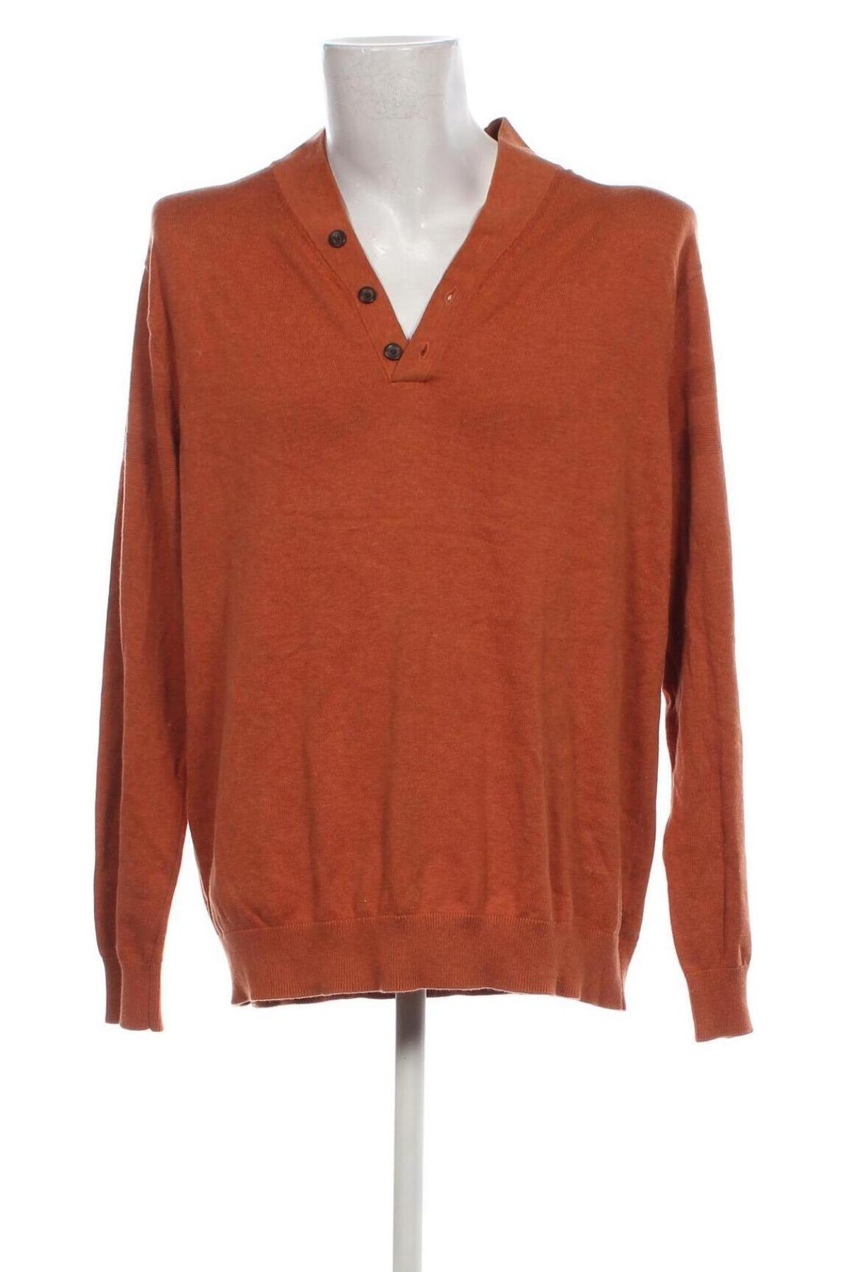Мъжки пуловер Banana Republic, Размер XL, Цвят Оранжев, Цена 62,00 лв.