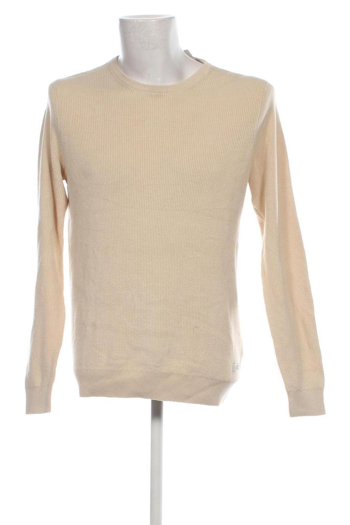 Herrenpullover Blend, Größe L, Farbe Beige, Preis € 23,99