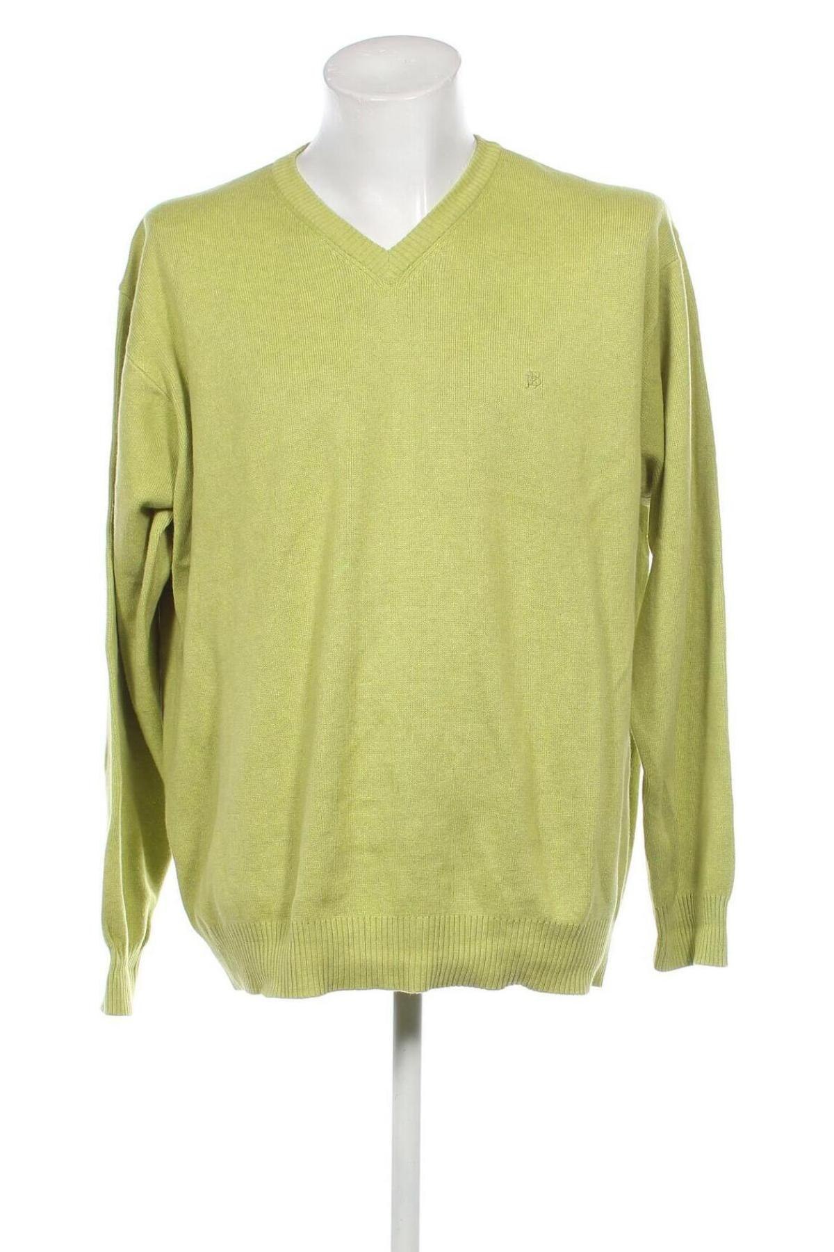 Herrenpullover Brubaker, Größe XXL, Farbe Grün, Preis 11,91 €