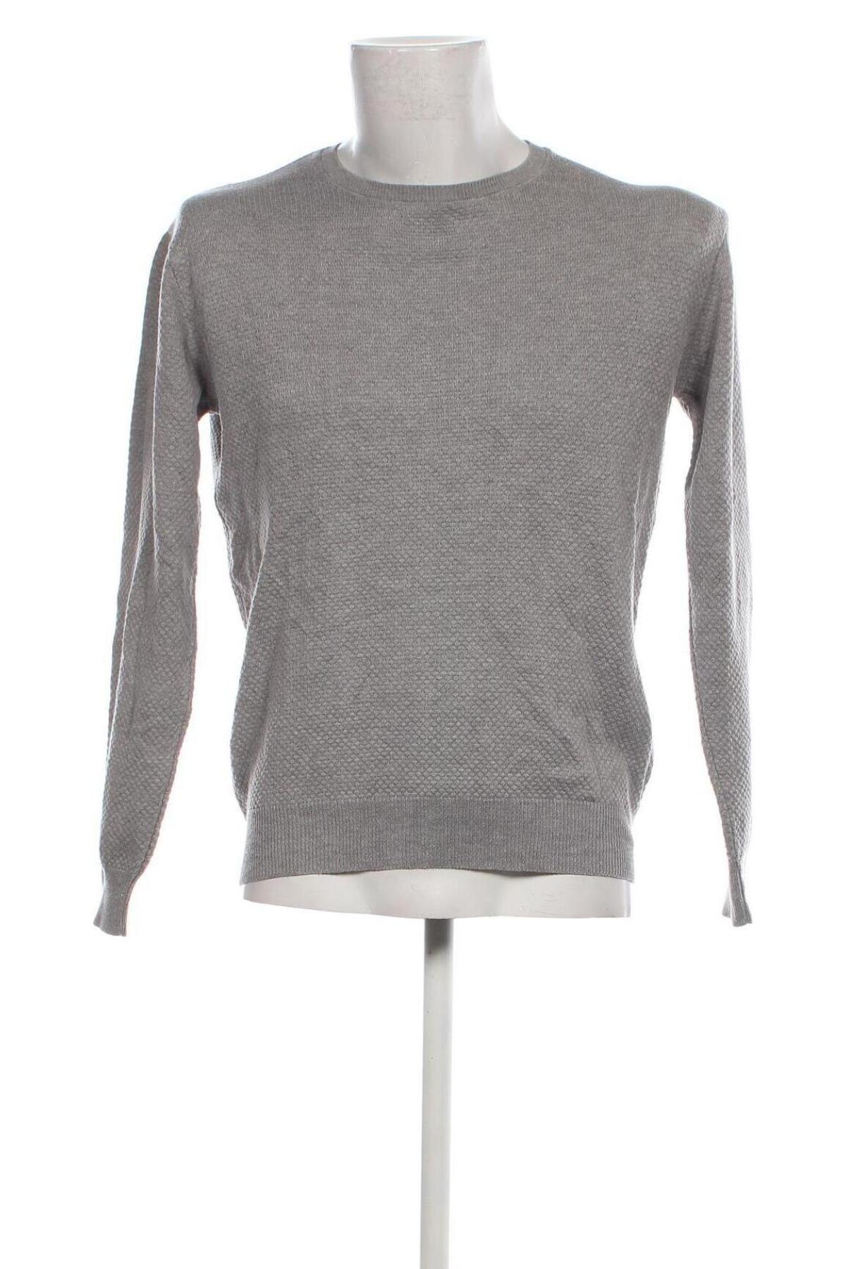 Herrenpullover Burton of London, Größe M, Farbe Grau, Preis 17,99 €