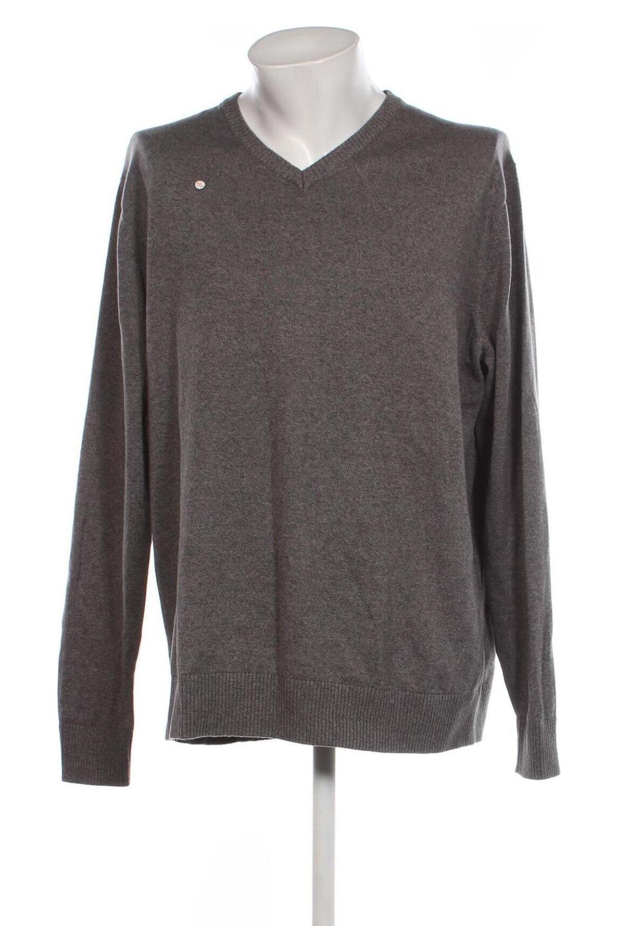 Ανδρικό πουλόβερ Canda, Μέγεθος XXL, Χρώμα Γκρί, Τιμή 6,84 €