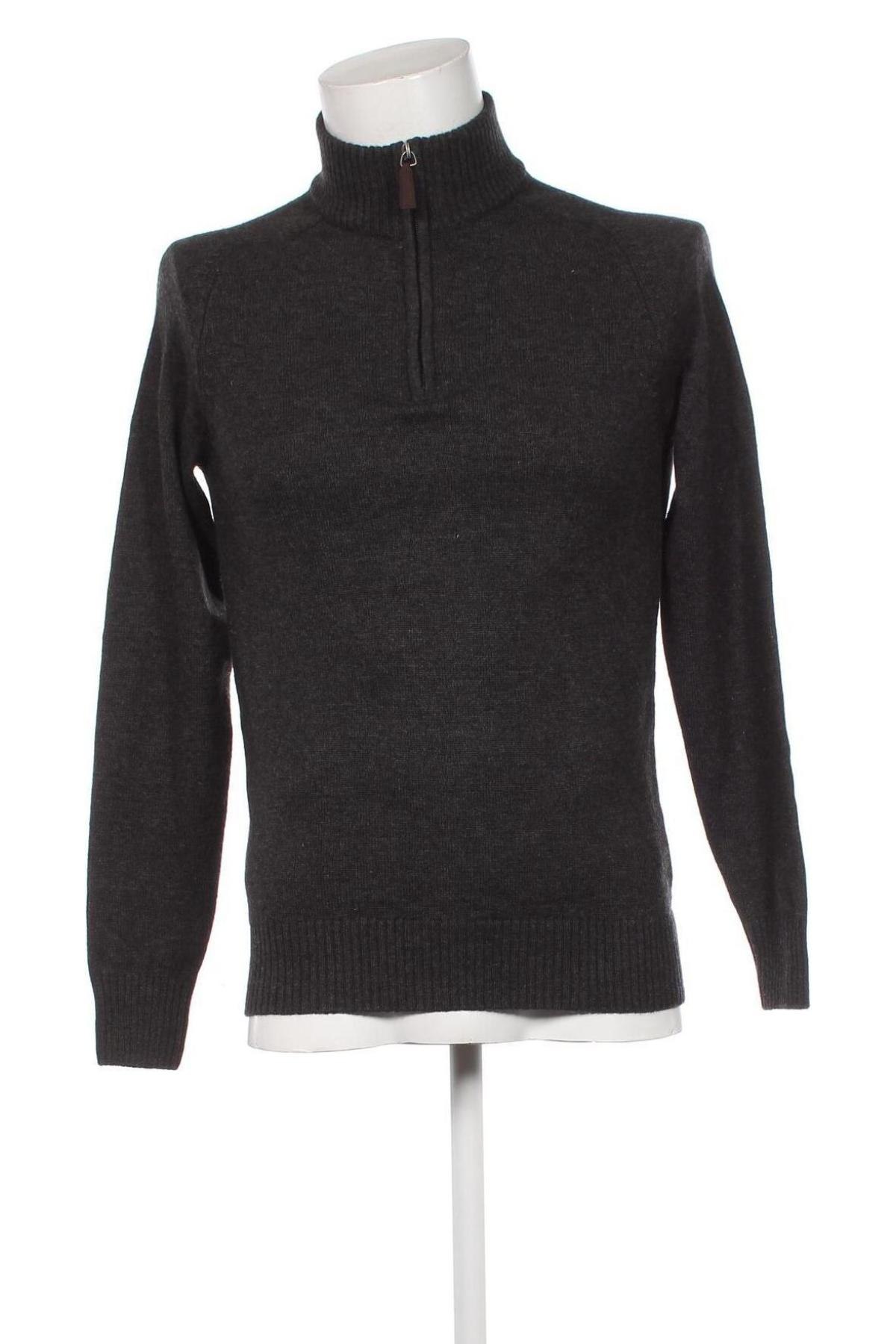 Herrenpullover Canda, Größe S, Farbe Grau, Preis 10,90 €