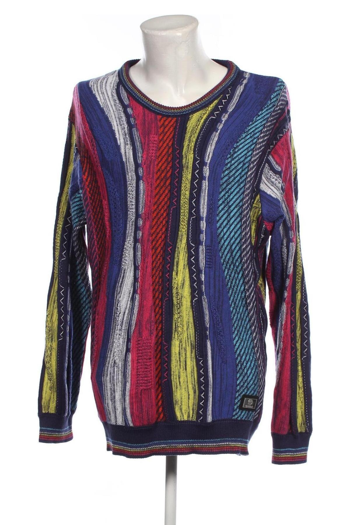 Ανδρικό πουλόβερ Carlo Colucci, Μέγεθος 3XL, Χρώμα Πολύχρωμο, Τιμή 43,30 €