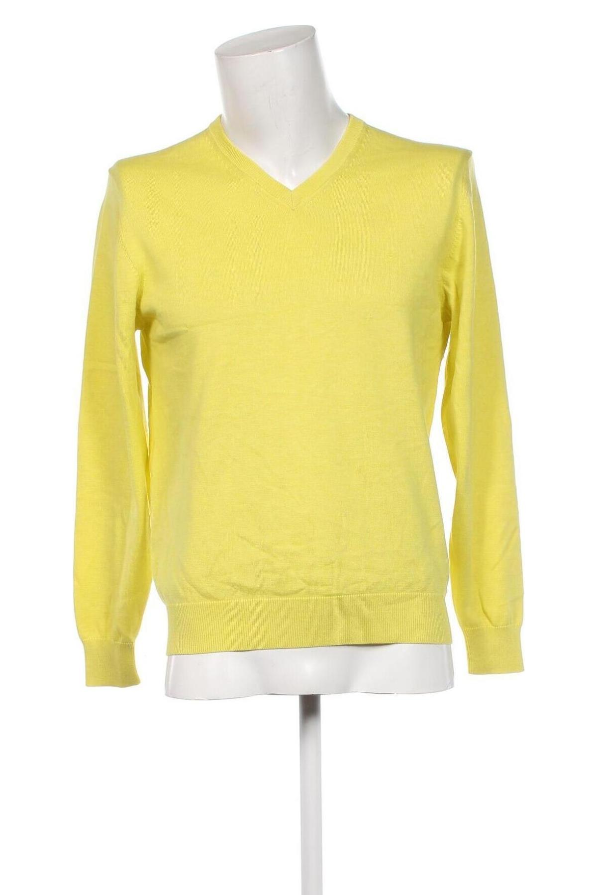 Herrenpullover Casa Moda, Größe M, Farbe Gelb, Preis € 38,83