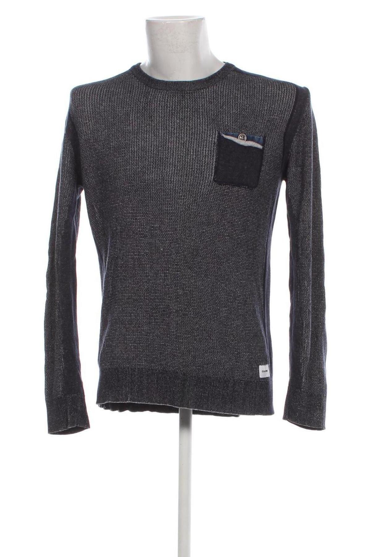 Ανδρικό πουλόβερ Chasin', Μέγεθος L, Χρώμα Μπλέ, Τιμή 34,52 €