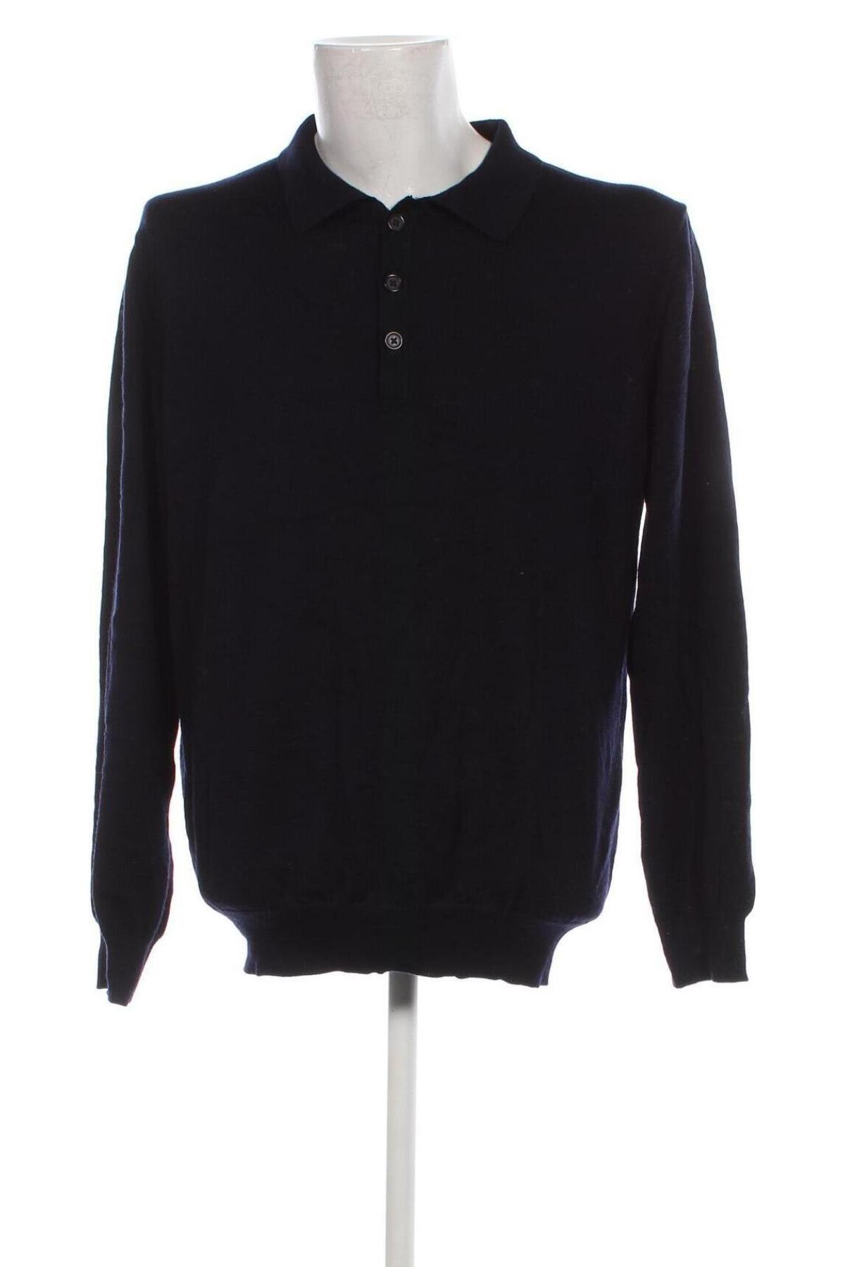 Мъжки пуловер Daniel Hechter, Размер XXL, Цвят Син, Цена 96,00 лв.