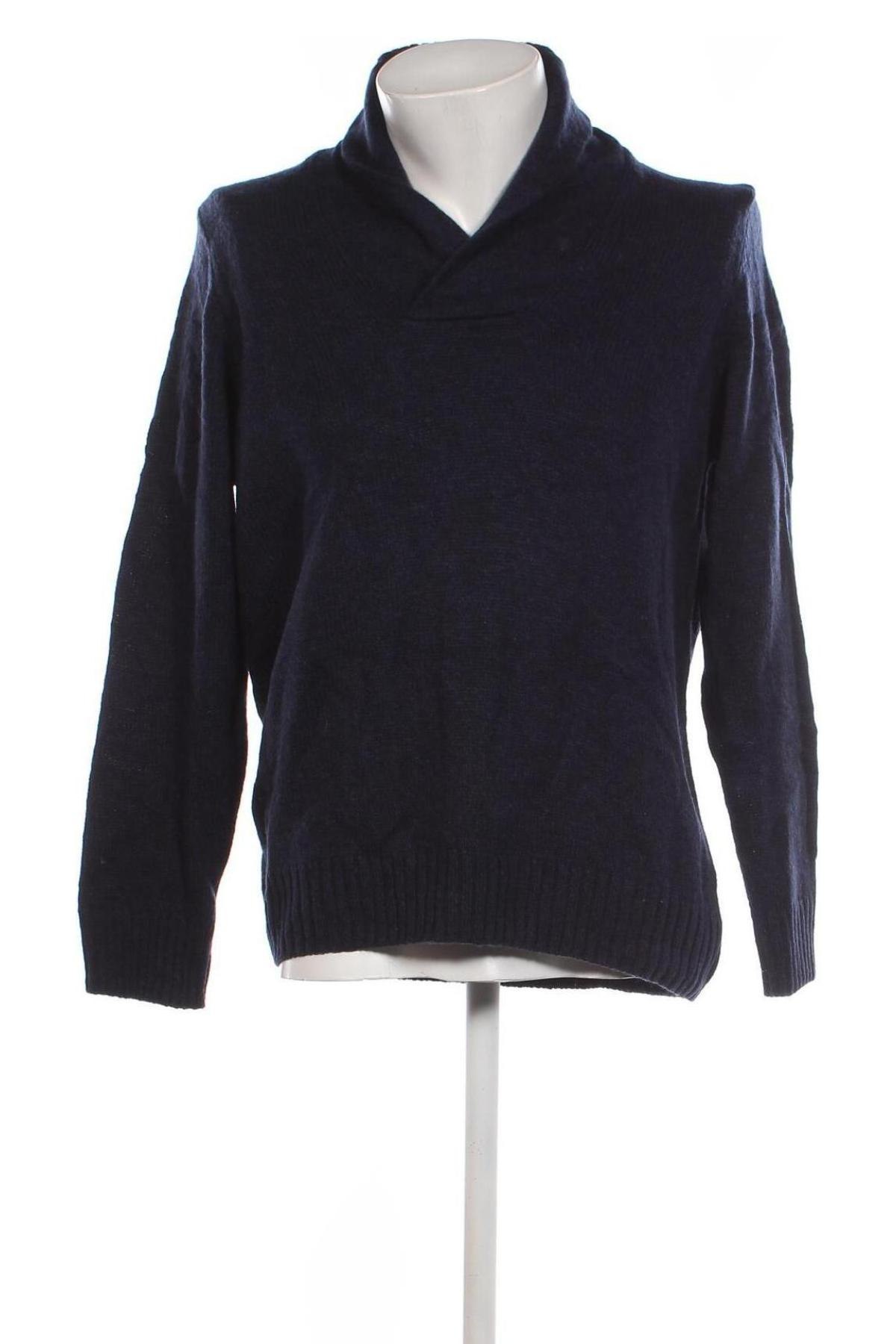 Мъжки пуловер David Jones, Размер L, Цвят Син, Цена 15,37 лв.