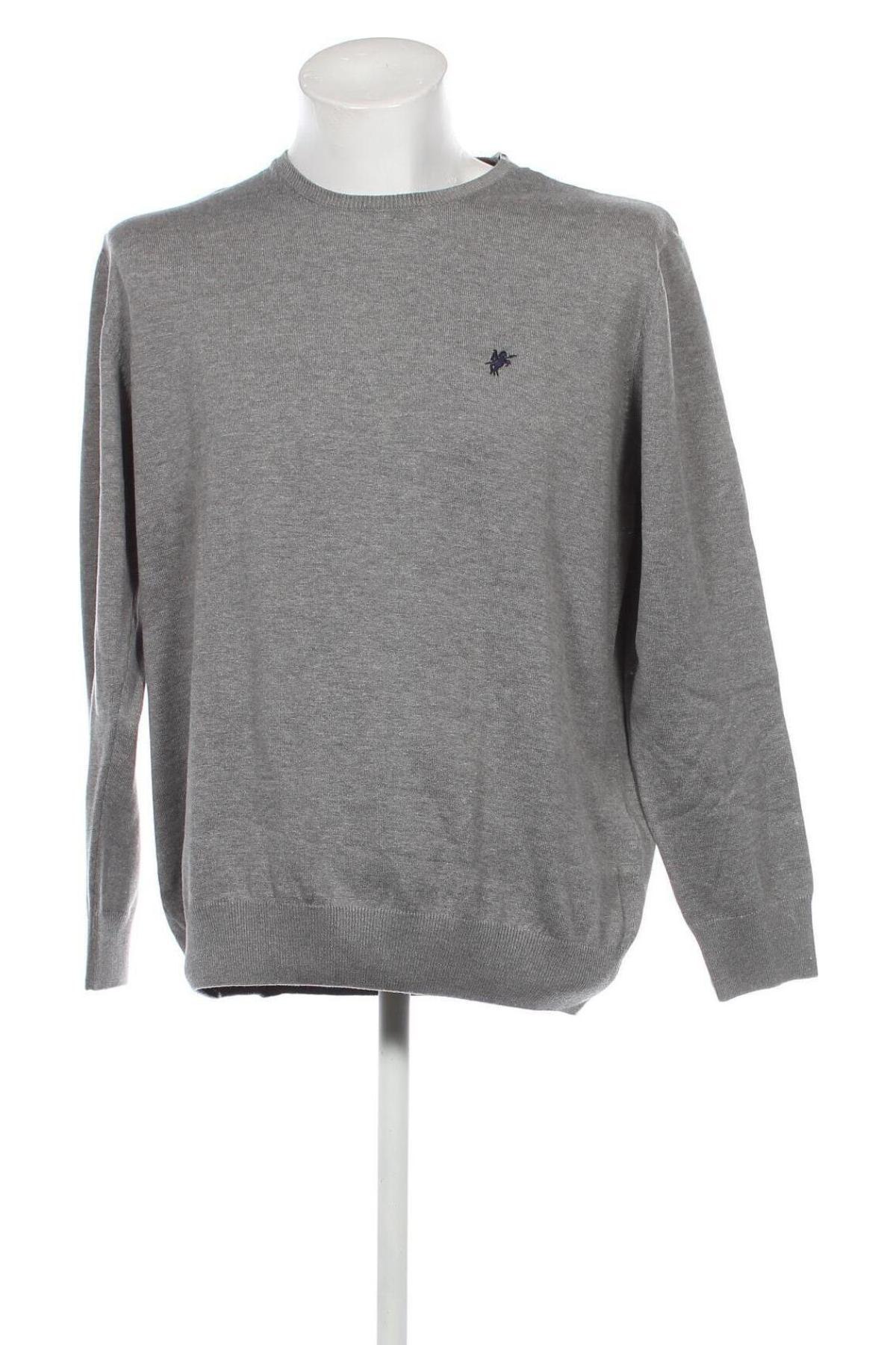 Мъжки пуловер Denim Culture, Размер XXL, Цвят Сив, Цена 43,89 лв.