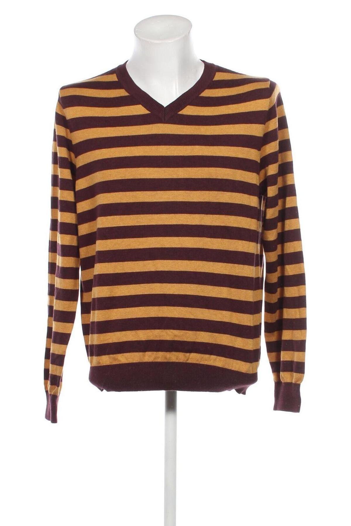 Ανδρικό πουλόβερ Dressmann, Μέγεθος L, Χρώμα Πολύχρωμο, Τιμή 11,78 €