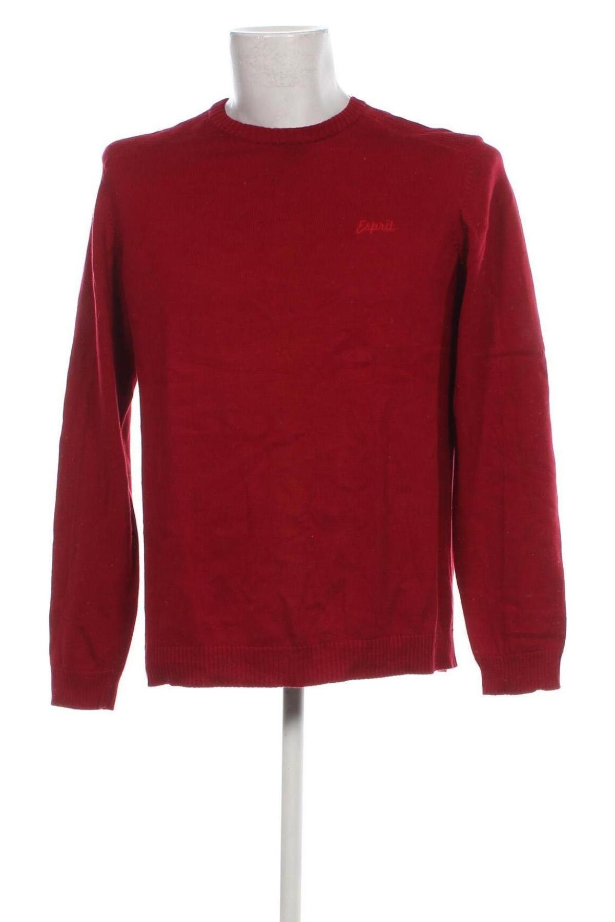 Pulover de bărbați Esprit, Mărime XL, Culoare Roșu, Preț 69,34 Lei