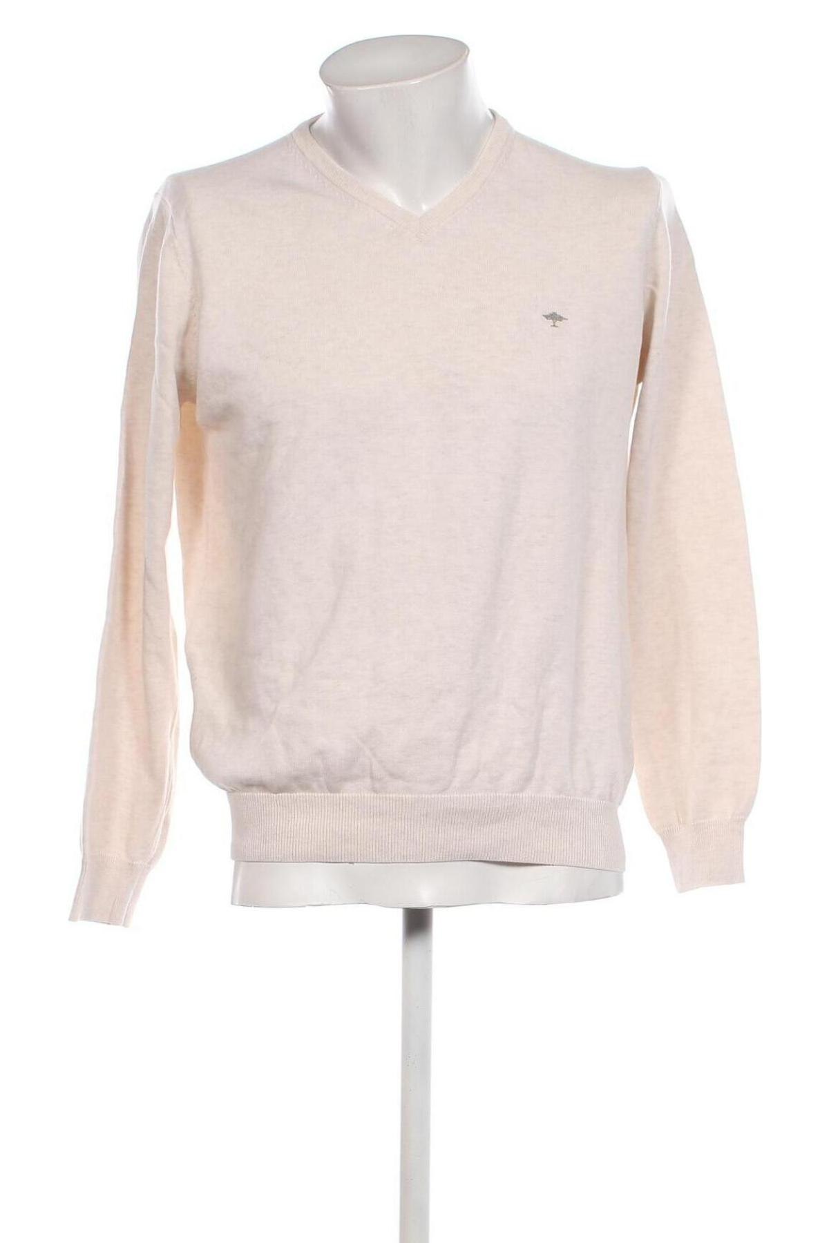 Herrenpullover Fynch-Hatton, Größe M, Farbe Beige, Preis 36,67 €