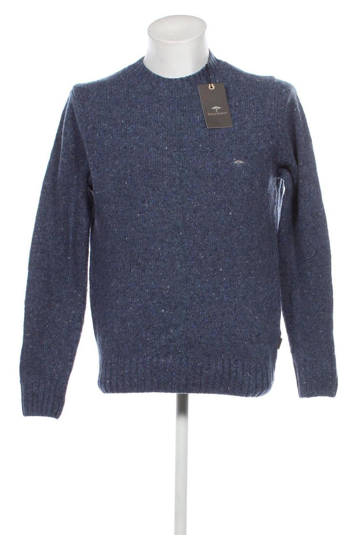 Herrenpullover Fynch-Hatton, Größe S, Farbe Blau, Preis 63,99 €