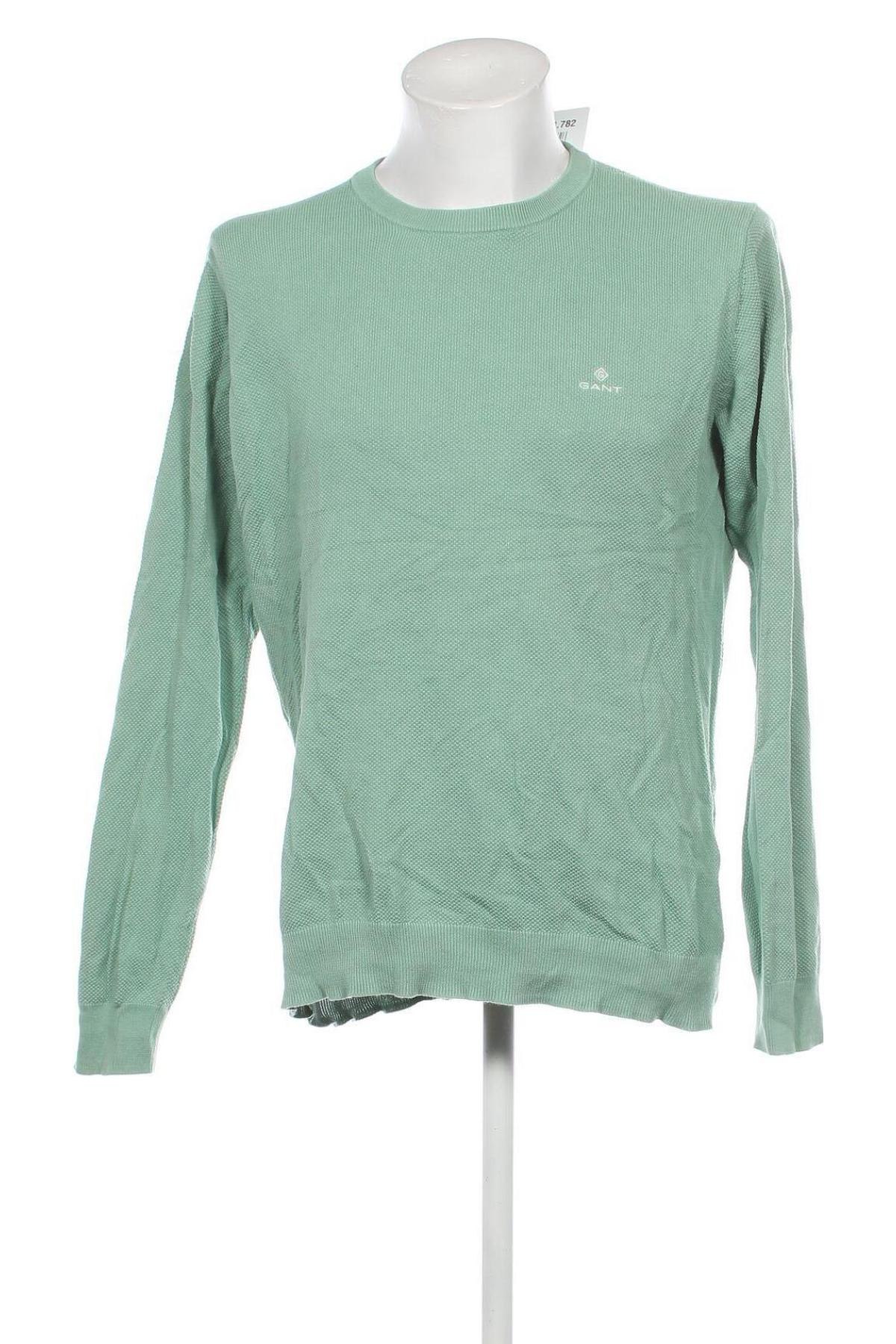 Herrenpullover Gant, Größe XL, Farbe Grün, Preis 60,12 €