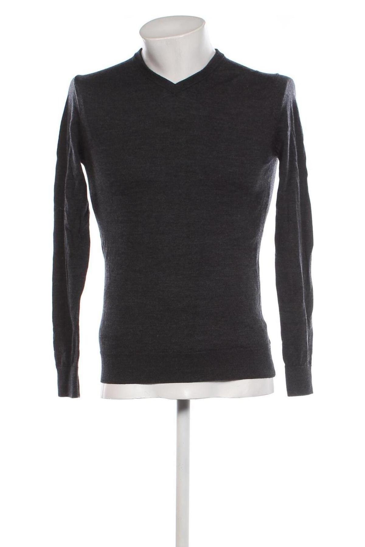 Мъжки пуловер H&M, Размер S, Цвят Сив, Цена 13,92 лв.