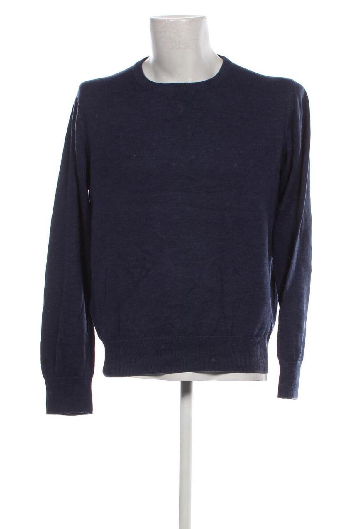 Męski sweter H&M, Rozmiar L, Kolor Niebieski, Cena 47,99 zł