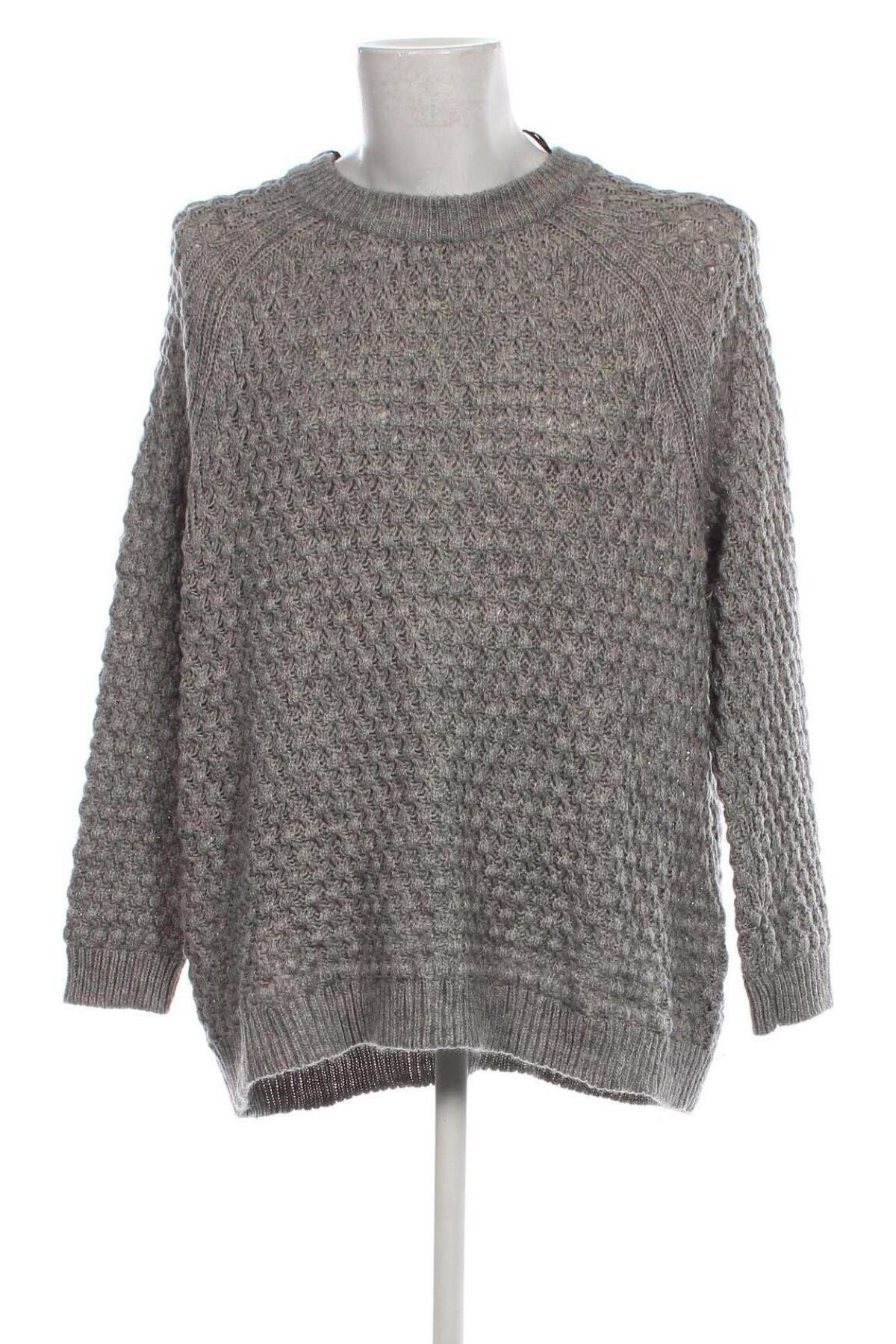 Ανδρικό πουλόβερ H&M, Μέγεθος XL, Χρώμα Γκρί, Τιμή 10,58 €