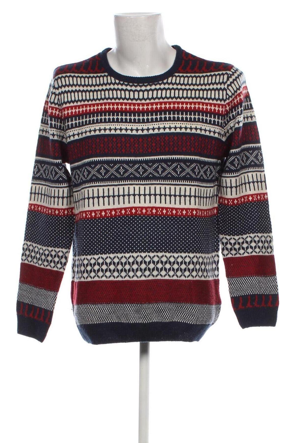 Męski sweter H&M Divided, Rozmiar L, Kolor Kolorowy, Cena 35,99 zł