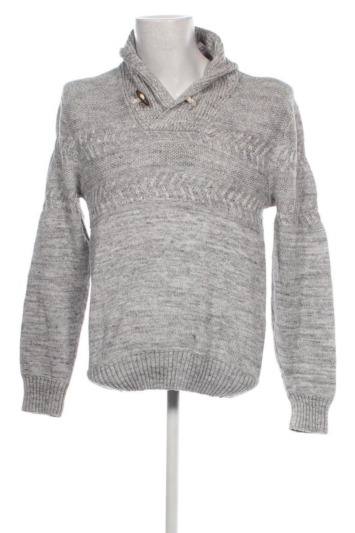 Herrenpullover H&M L.O.G.G., Größe L, Farbe Grau, Preis 10,70 €