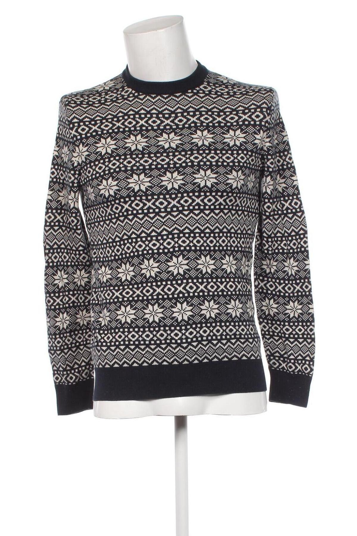 Męski sweter H&M L.O.G.G., Rozmiar S, Kolor Kolorowy, Cena 47,31 zł