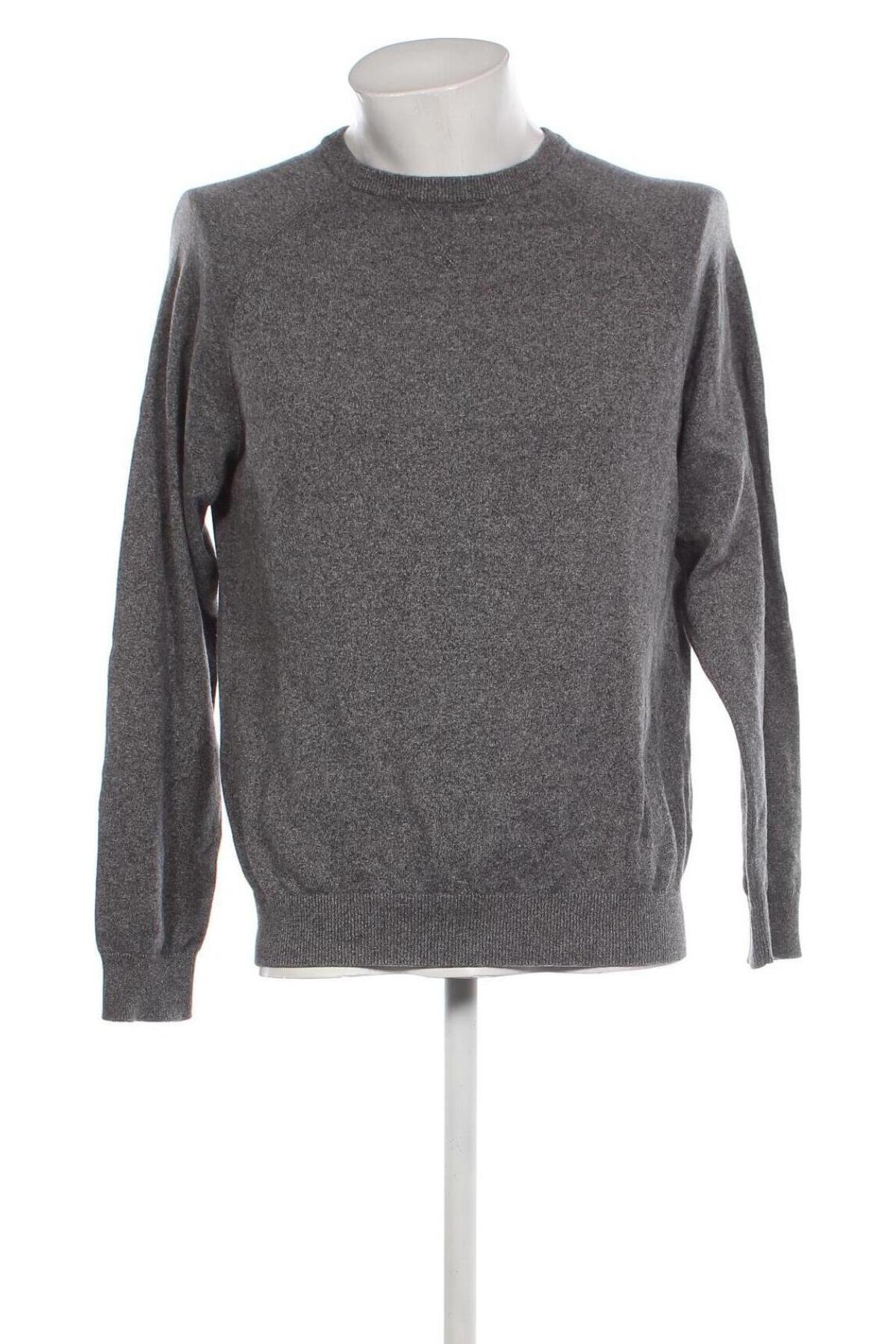 Męski sweter H&M L.O.G.G., Rozmiar L, Kolor Szary, Cena 51,95 zł