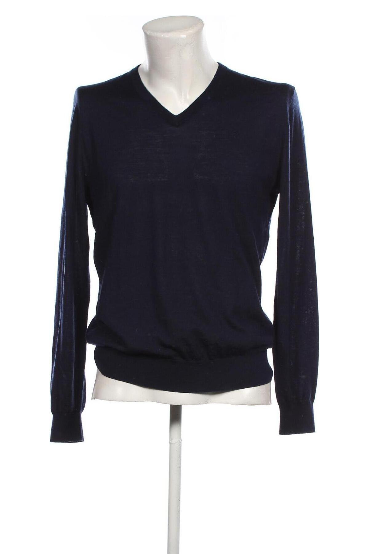 Herrenpullover Hackett, Größe L, Farbe Blau, Preis 52,58 €