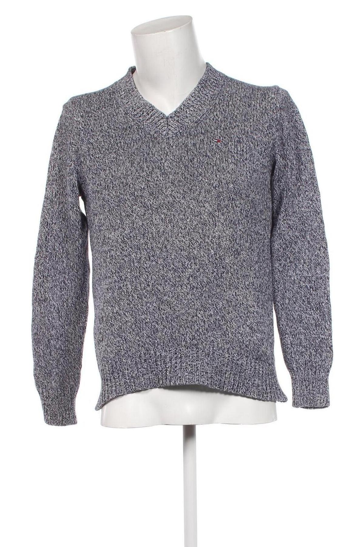 Мъжки пуловер Hilfiger Denim, Размер L, Цвят Син, Цена 81,60 лв.