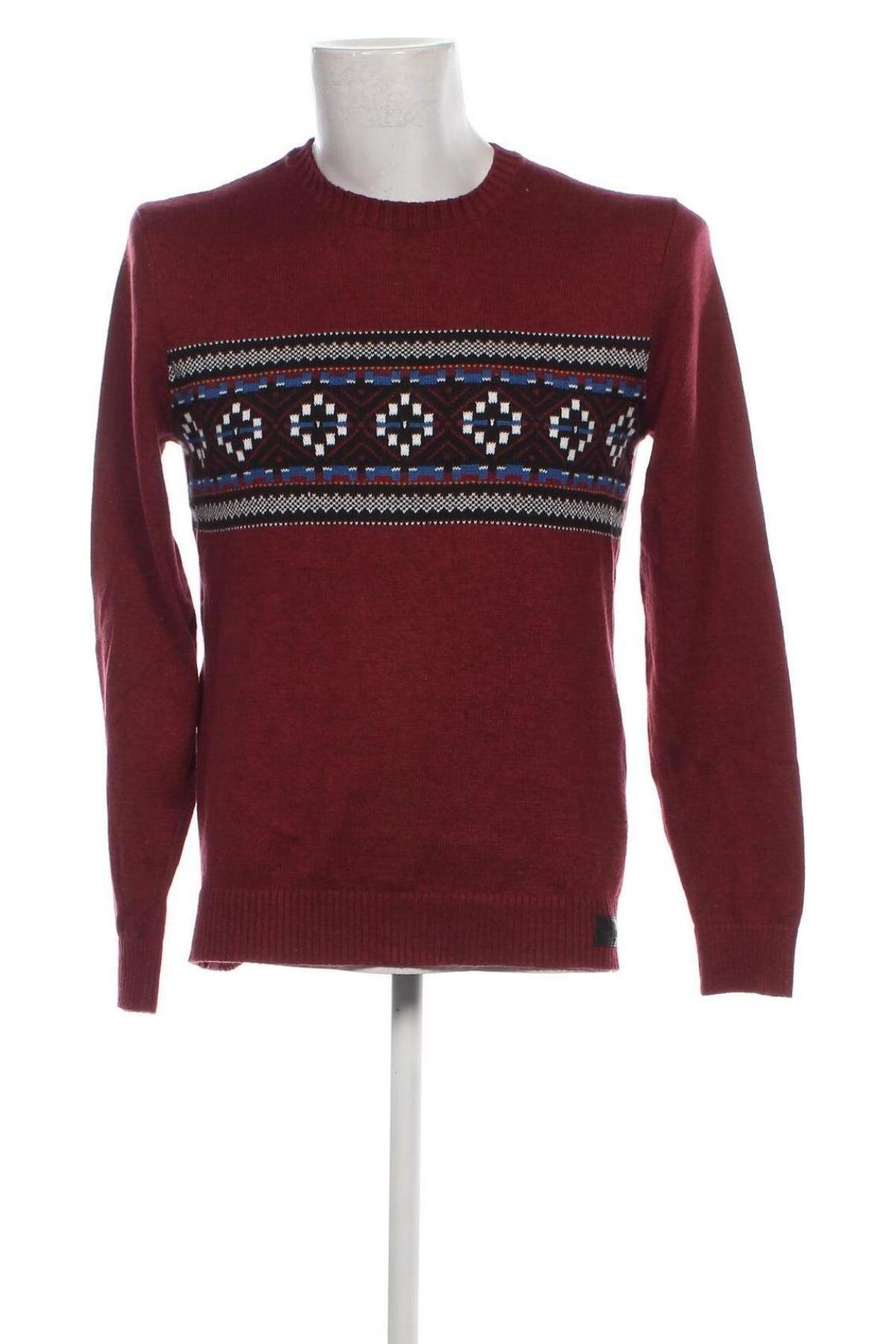 Herrenpullover Hollister, Größe M, Farbe Rot, Preis € 11,36