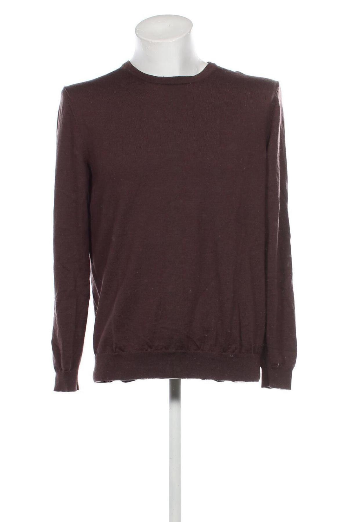 Мъжки пуловер Hugo Boss, Размер XXL, Цвят Кафяв, Цена 177,80 лв.