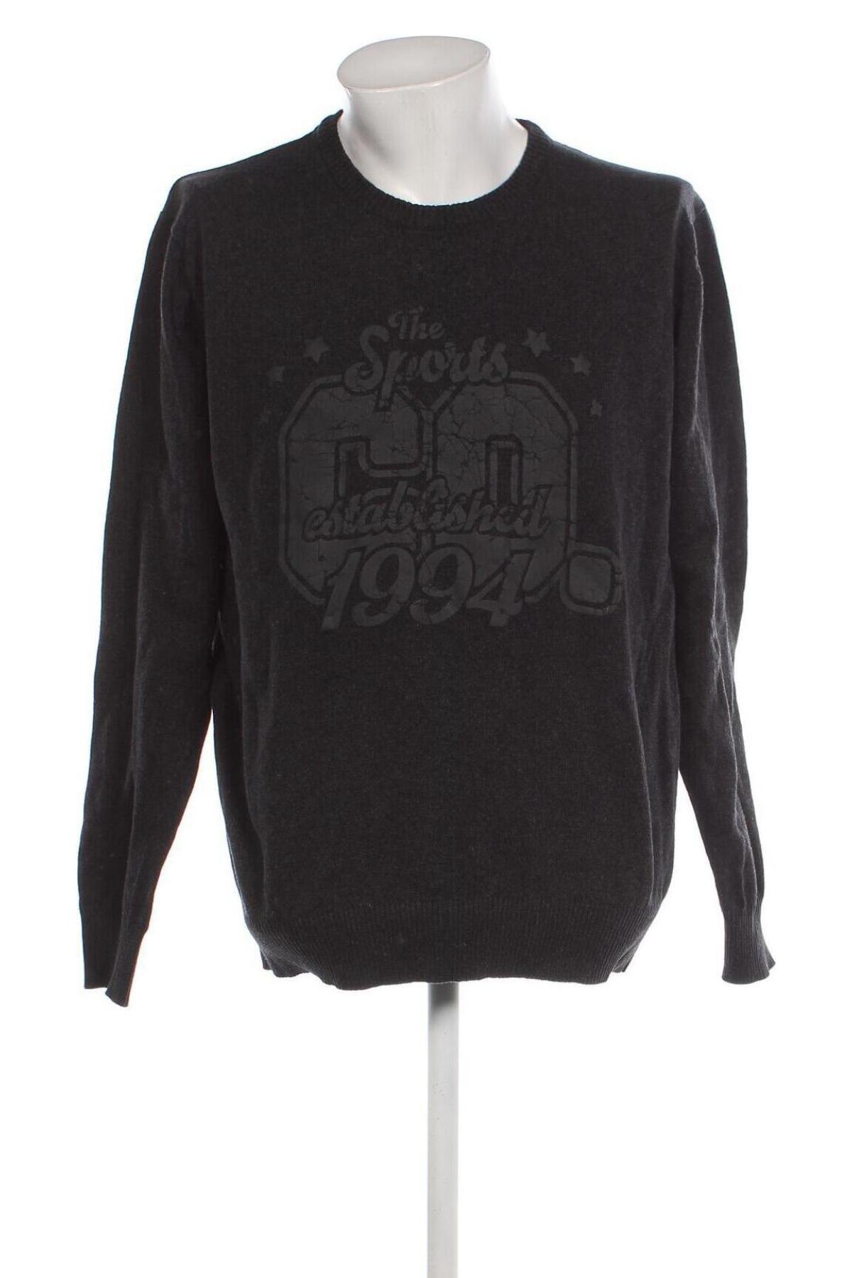 Ανδρικό πουλόβερ Identic, Μέγεθος XL, Χρώμα Γκρί, Τιμή 10,58 €