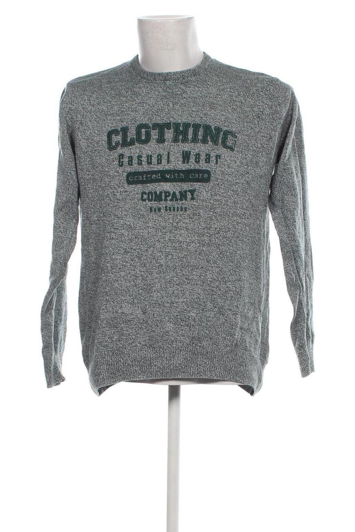 Ανδρικό πουλόβερ Identic, Μέγεθος L, Χρώμα Πράσινο, Τιμή 10,58 €