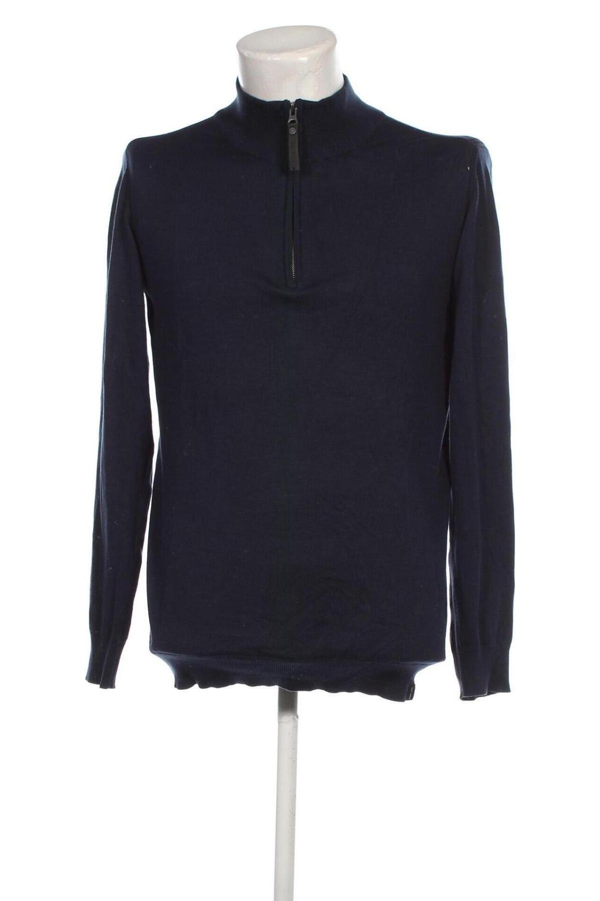 Ανδρικό πουλόβερ Indicode, Μέγεθος L, Χρώμα Μπλέ, Τιμή 21,43 €