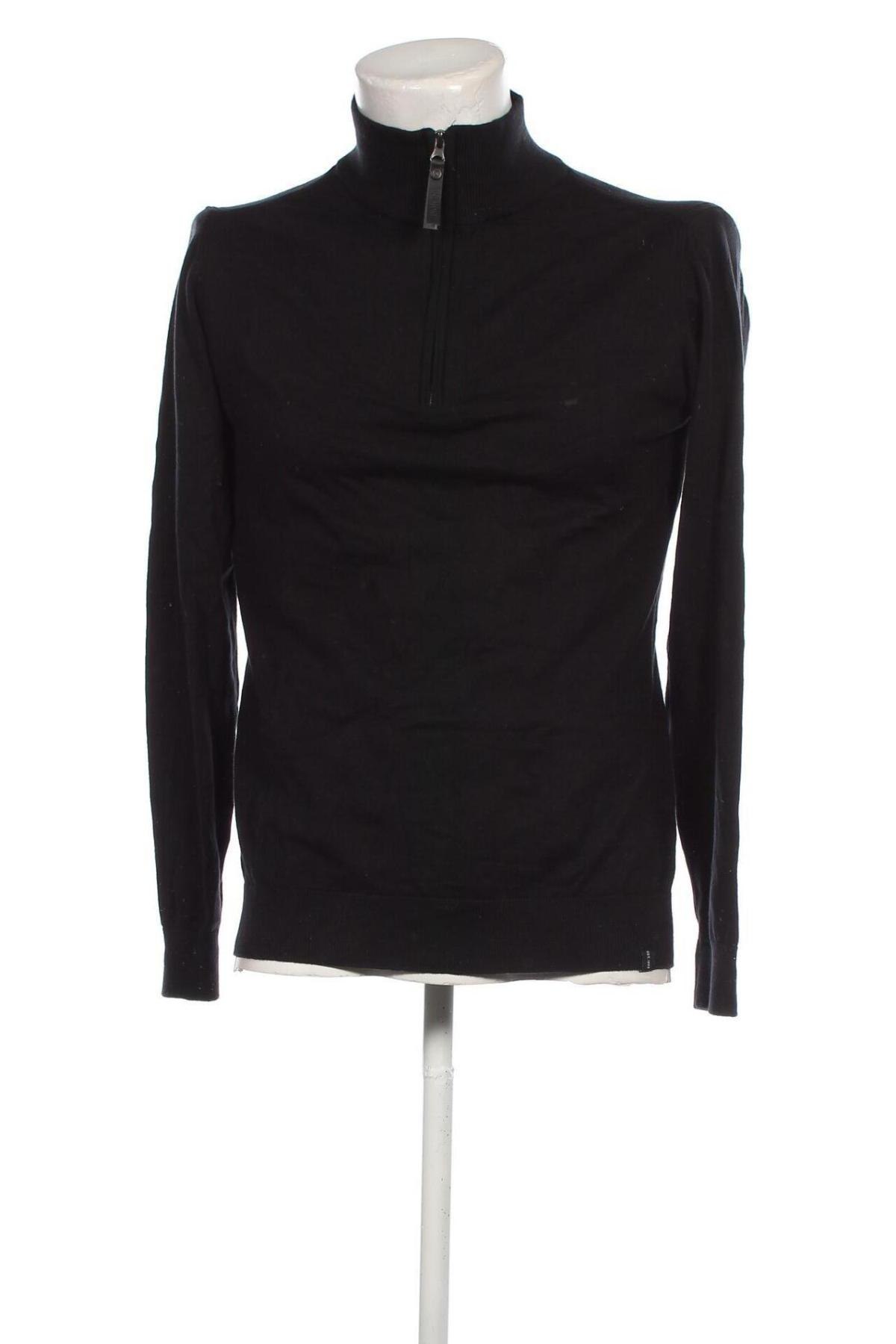 Мъжки пуловер Indicode, Размер L, Цвят Черен, Цена 41,58 лв.