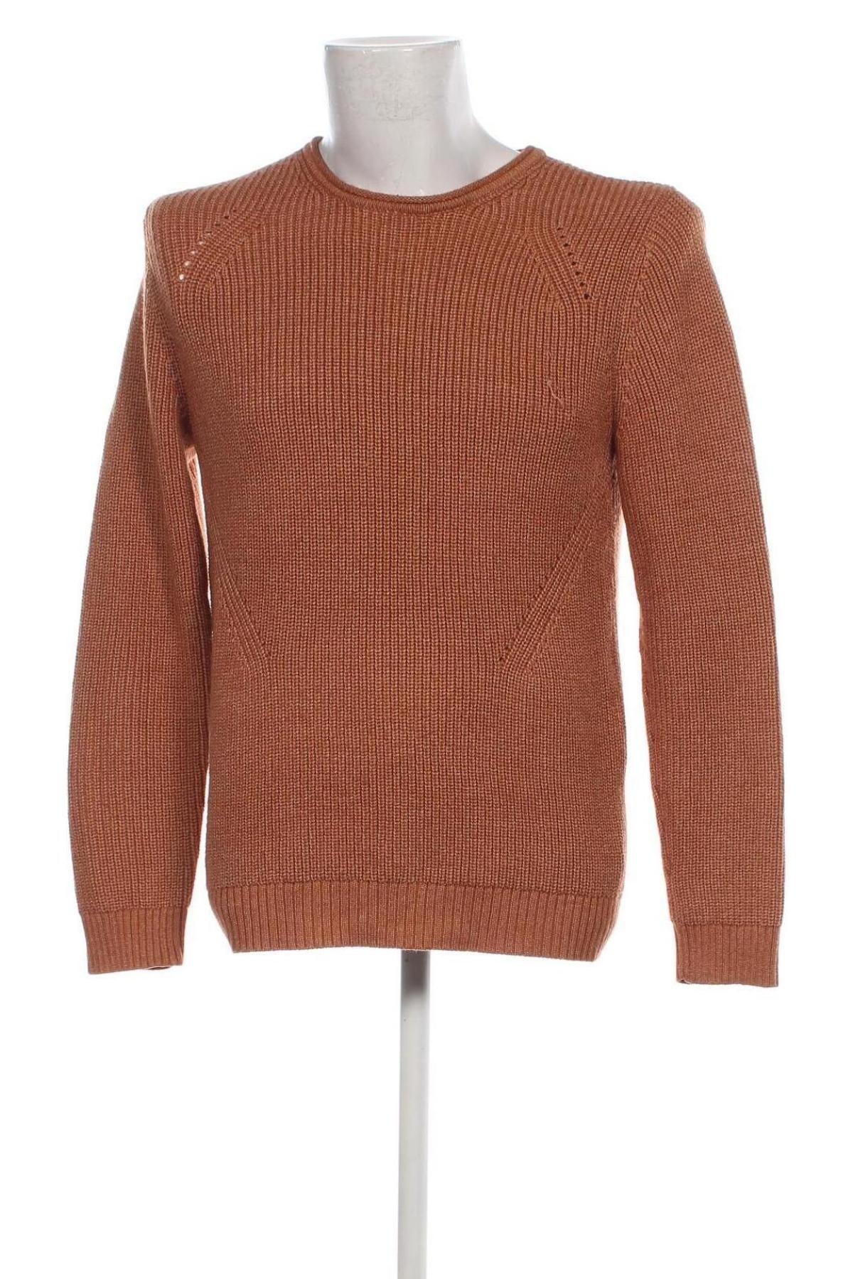 Męski sweter Jack & Jones, Rozmiar M, Kolor Pomarańczowy, Cena 74,75 zł