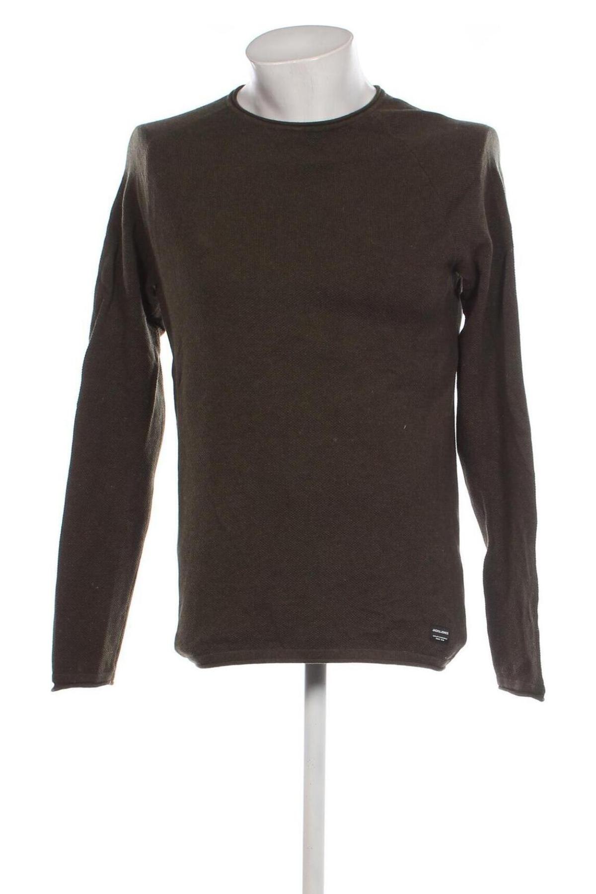 Herrenpullover Jack & Jones, Größe M, Farbe Grün, Preis 16,26 €