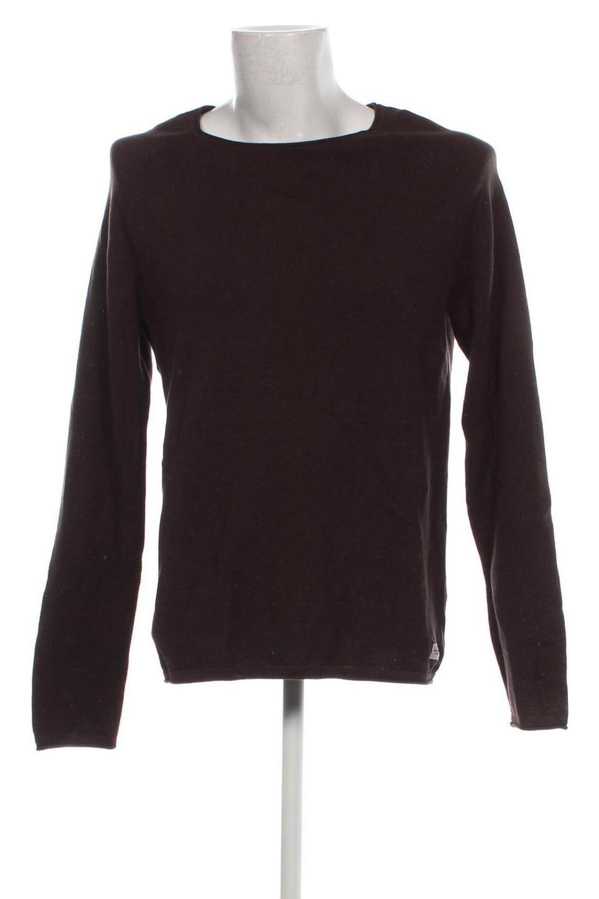 Herrenpullover Jack & Jones, Größe L, Farbe Braun, Preis 16,83 €