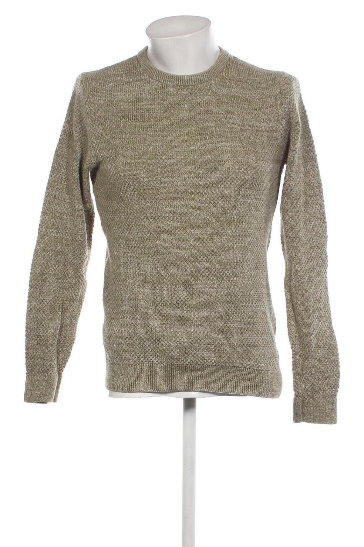 Мъжки пуловер Jack & Jones, Размер L, Цвят Зелен, Цена 24,19 лв.