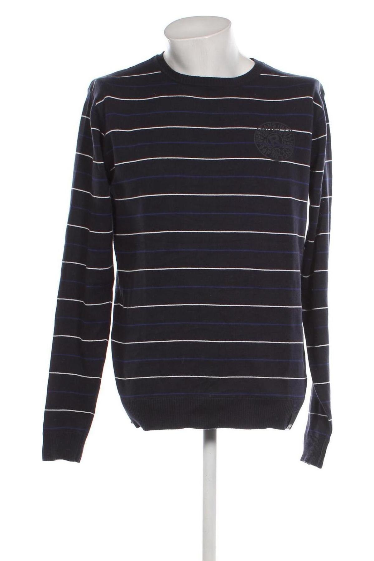 Мъжки пуловер Jack & Jones, Размер XL, Цвят Син, Цена 24,19 лв.