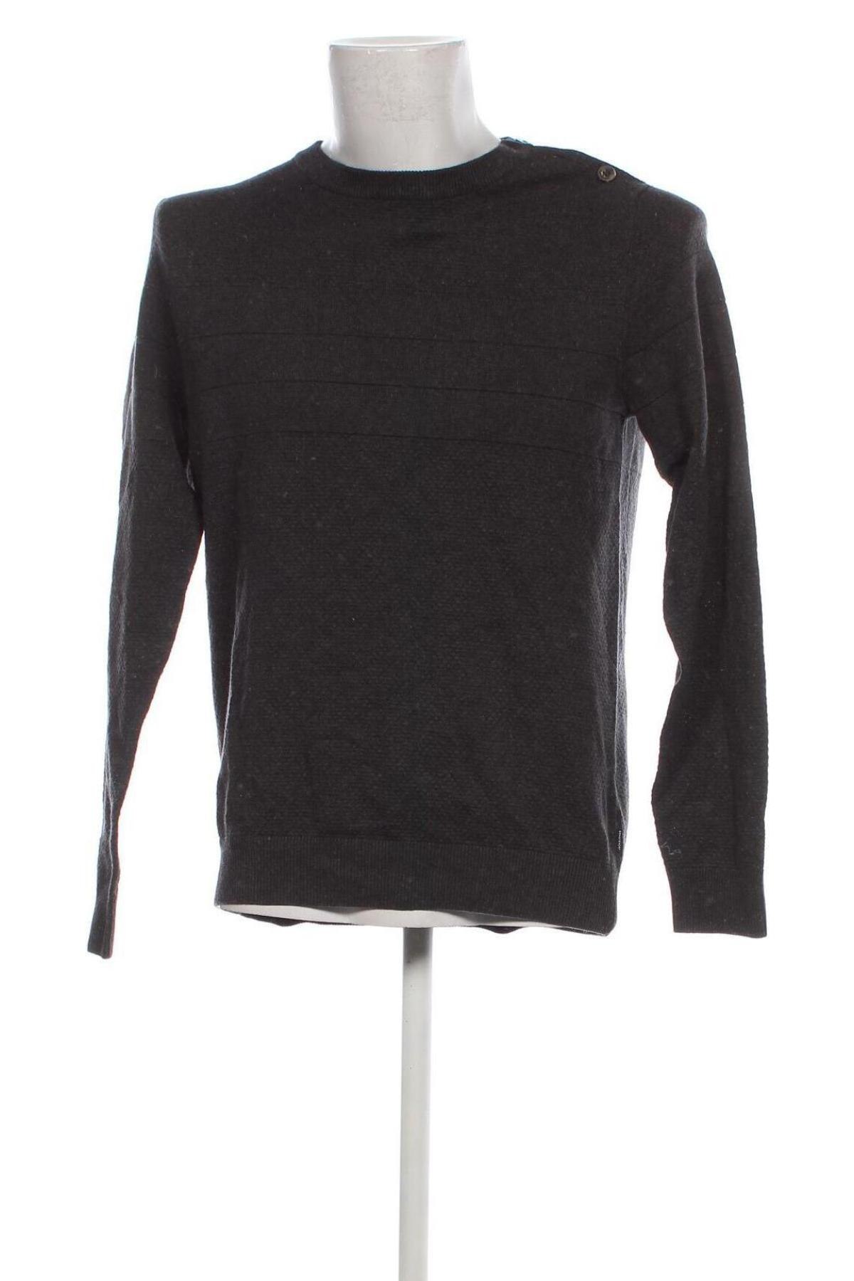 Мъжки пуловер Jack & Jones, Размер L, Цвят Сив, Цена 61,38 лв.