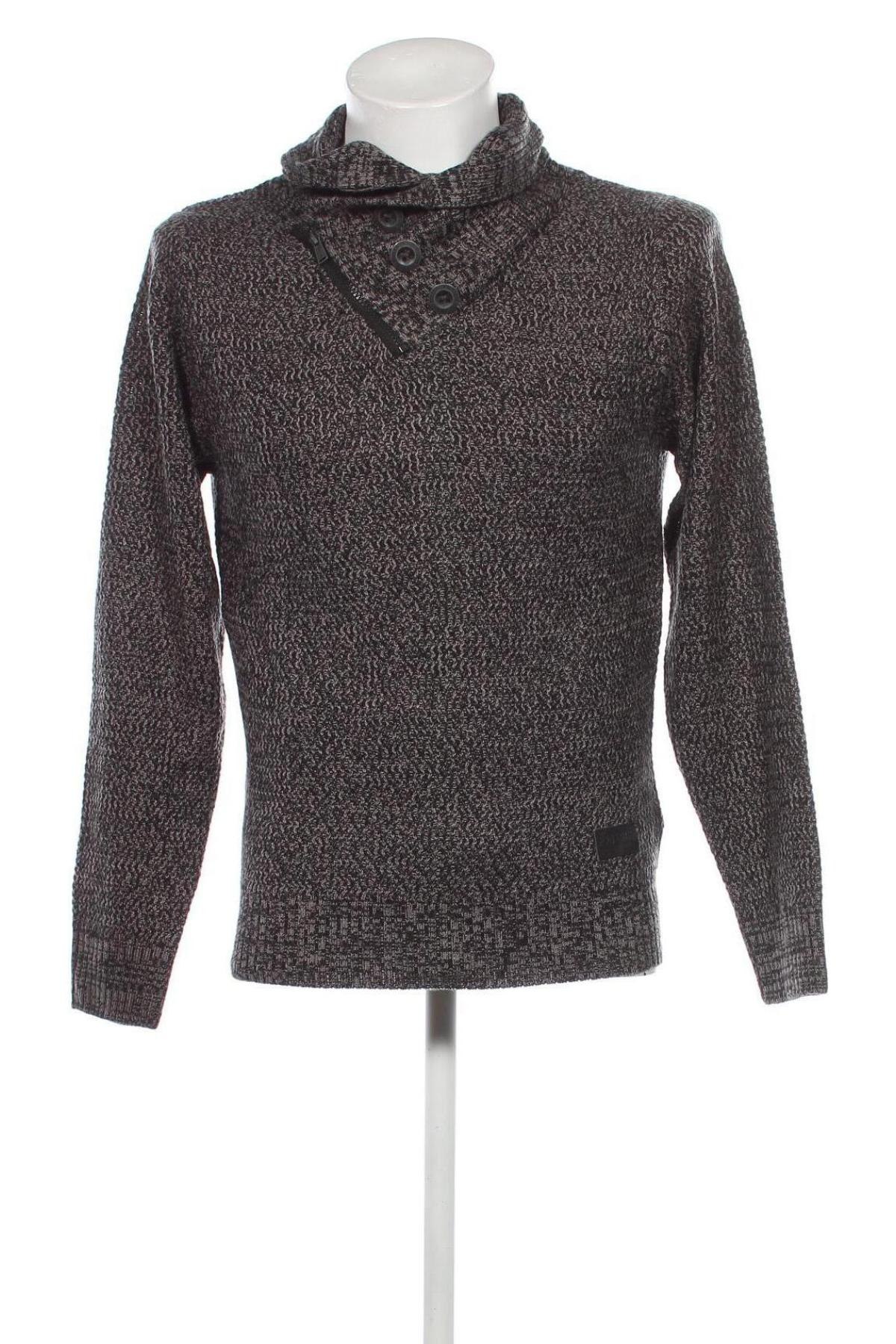 Мъжки пуловер Jean Pascale, Размер M, Цвят Сив, Цена 15,66 лв.