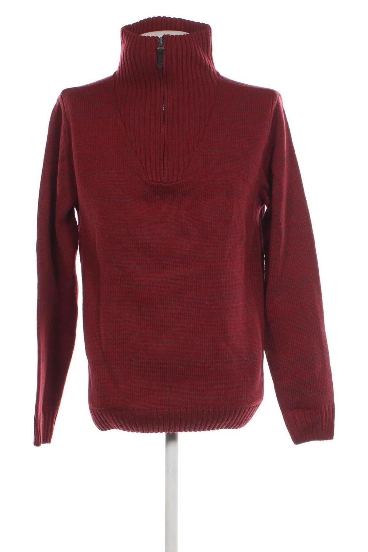 Herrenpullover Jean Pascale, Größe XL, Farbe Rot, Preis € 11,30