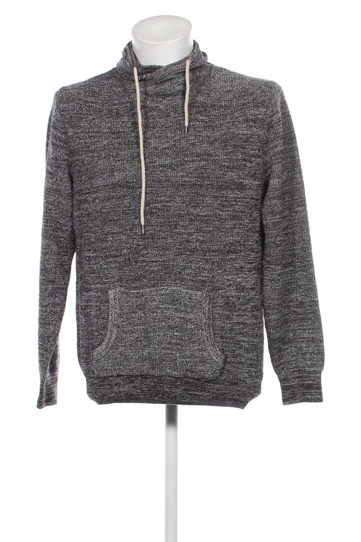 Мъжки пуловер Jean Pascale, Размер L, Цвят Сив, Цена 17,98 лв.
