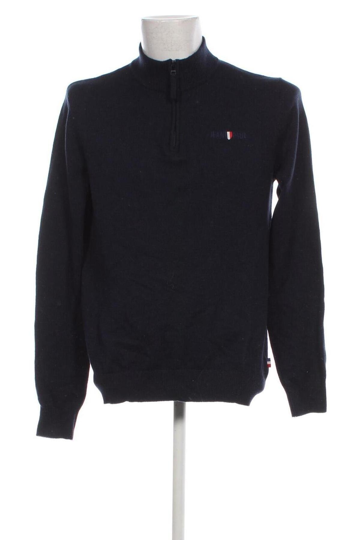 Мъжки пуловер Jean Paul, Размер L, Цвят Син, Цена 17,11 лв.
