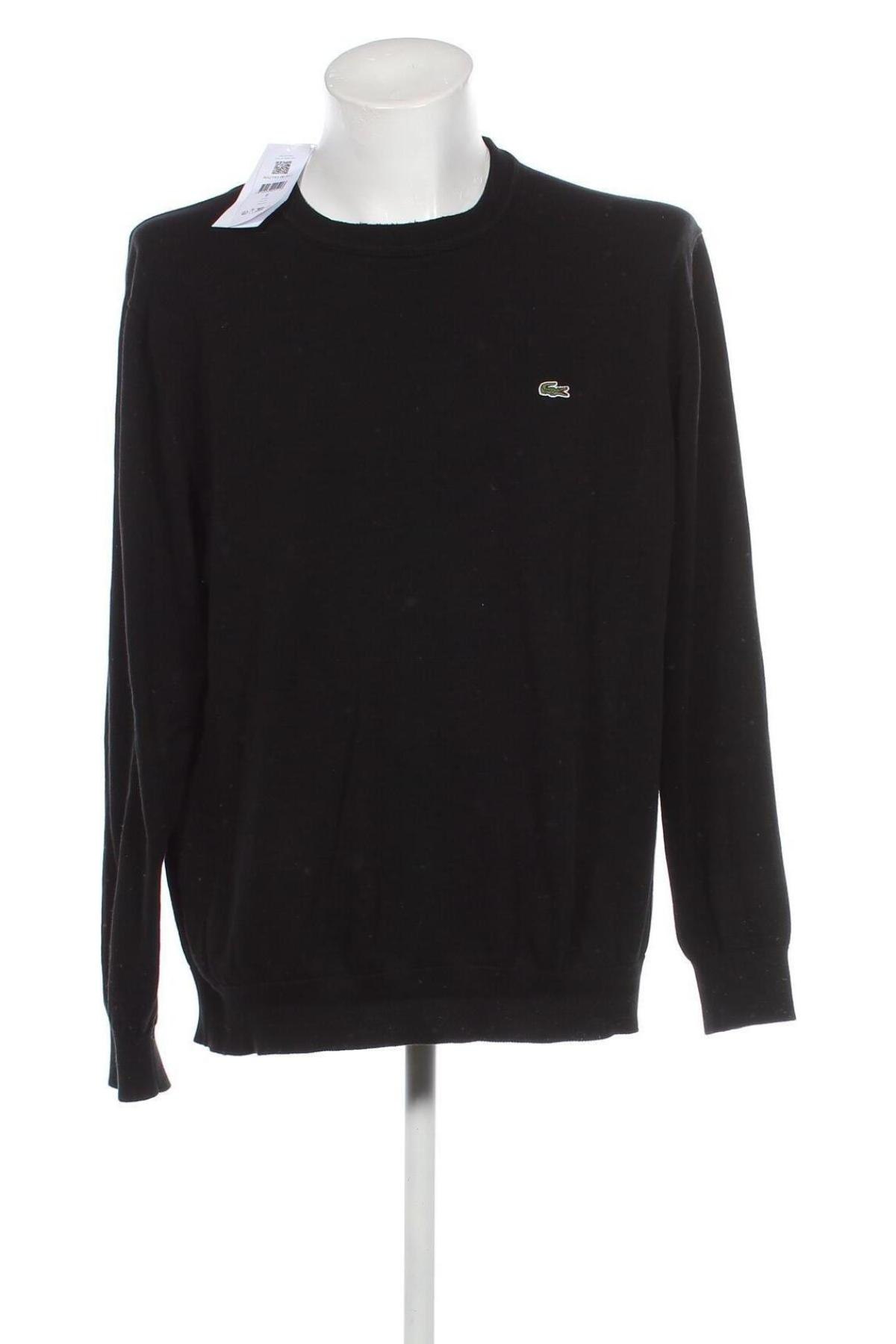 Herrenpullover Lacoste, Größe XXL, Farbe Schwarz, Preis 63,09 €