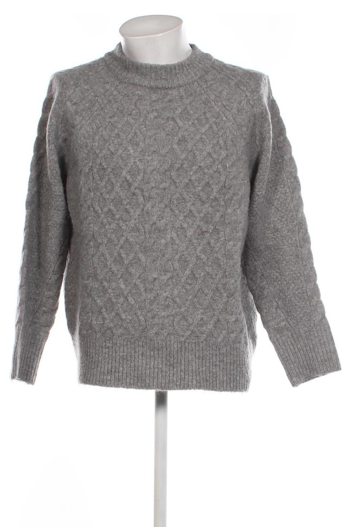 Herrenpullover Lager 157, Größe M, Farbe Grau, Preis 10,90 €