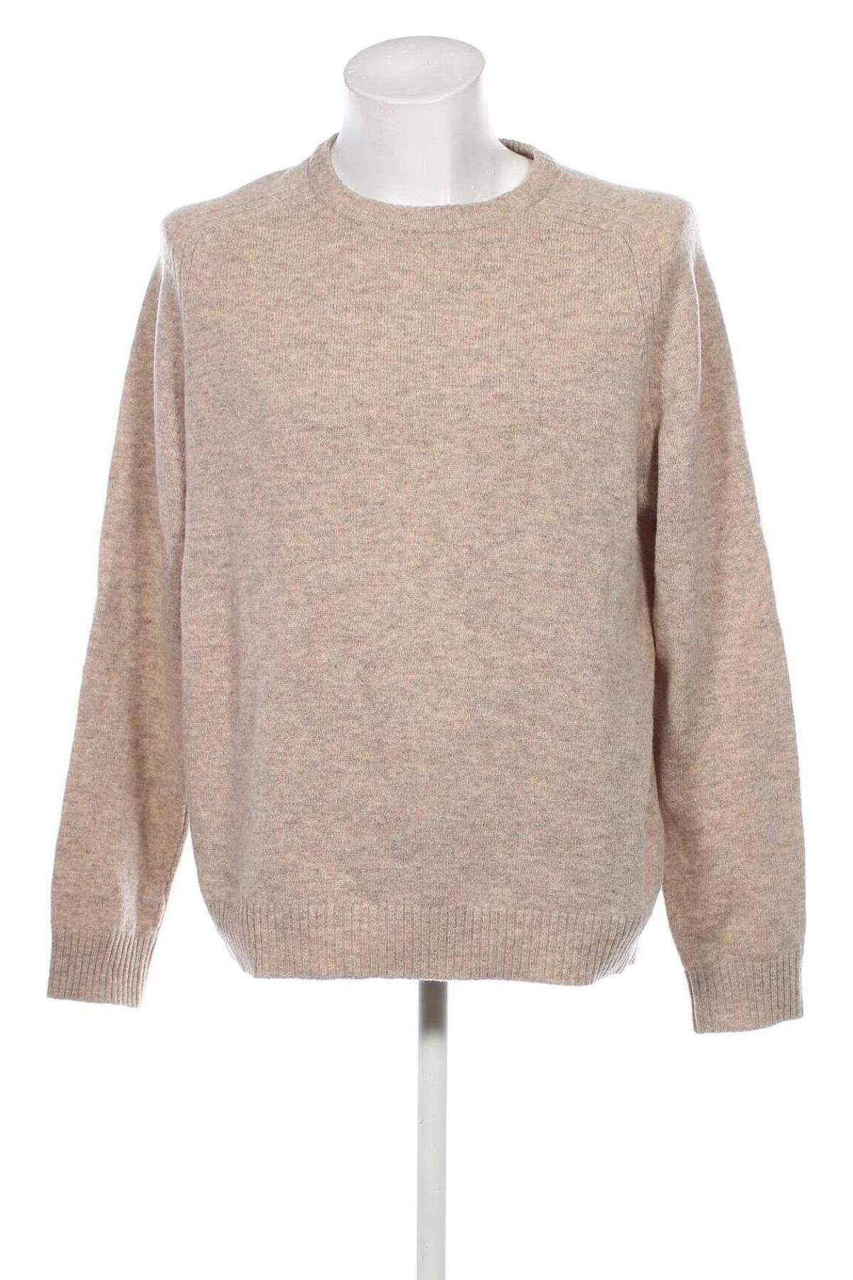 Мъжки пуловер Land's End, Размер XL, Цвят Бежов, Цена 20,06 лв.